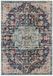 Safavieh Madison Collection Zwart en Blauwgroen Korte Pool Tapijt 61 x 91 cm