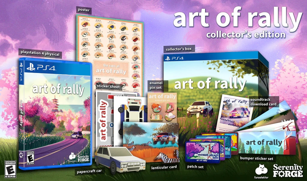 Serenity Forge Art of Rally Collector's Edition PlayStation 4