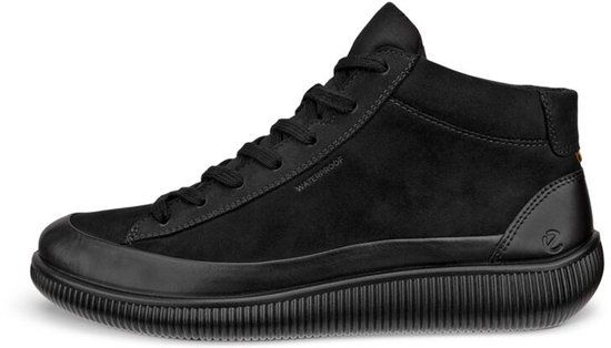Ecco Soft Zero dames sneaker - Zwart