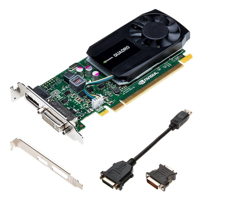 PNY VCQK620-PB - Videokaart - nVidia Quadro K620 - 2GB