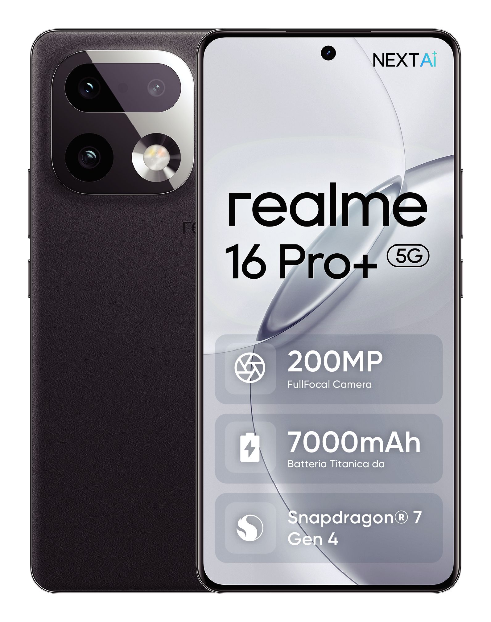 realme 16 Pro+ 5G 512GB - Grijs