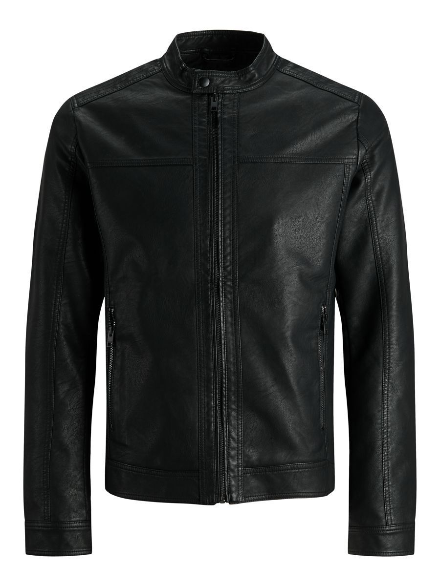 JACK & JONES JJEWARNER Jacket - Black - Men's Size M - Polyester