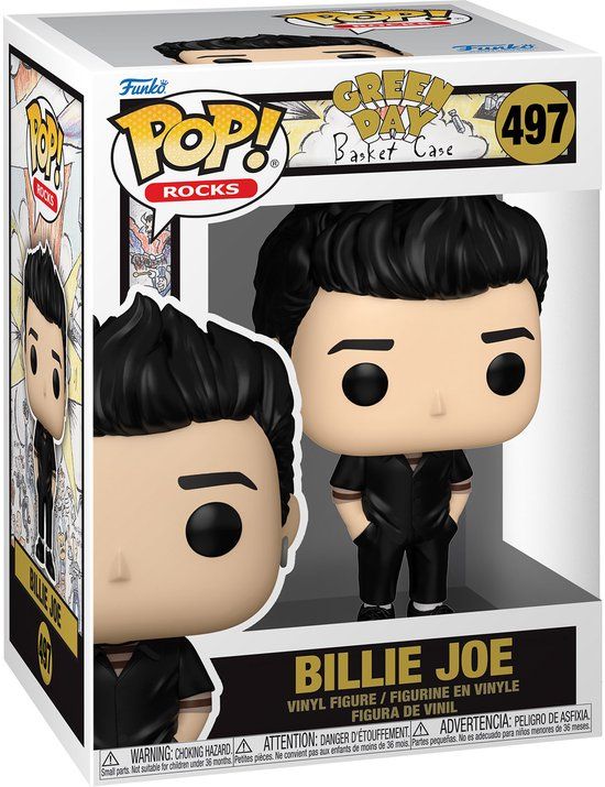 Funko Green Day Billie Joe (Basket Case) (Pop Rocks) Vinyl Figur 497 Unisex Funko Pop!