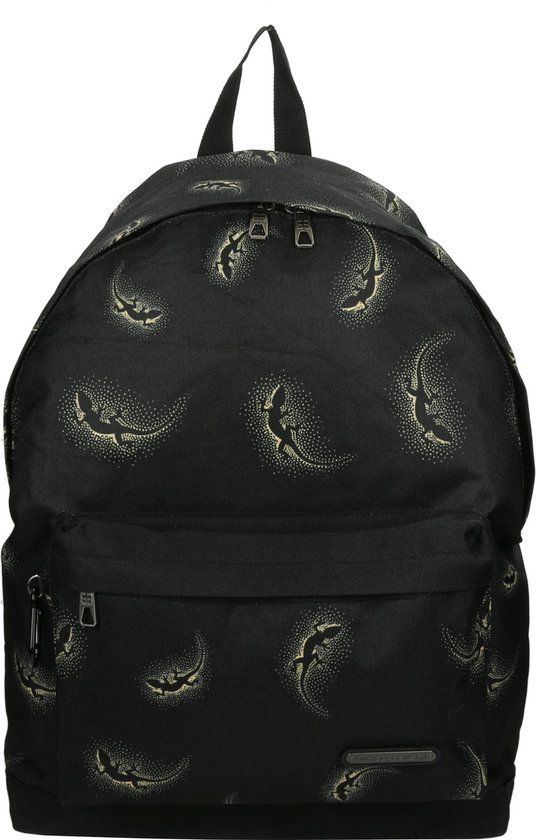 Enrico Benetti Nairobi Laptoprugzak 14 inch - Zwart Gekko