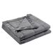 Madison Park Lichtgewicht en zachte hoes voor het hele seizoen, microvezel, satijnen bekleding, houtskool, full/queen