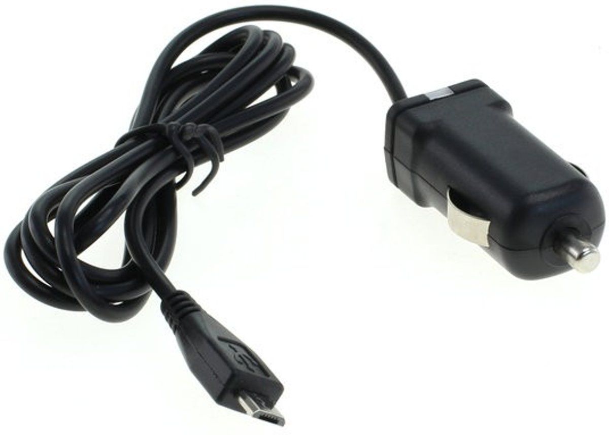 Out of the Box USB Micro autolader - compact - 1A - 1.2 meter