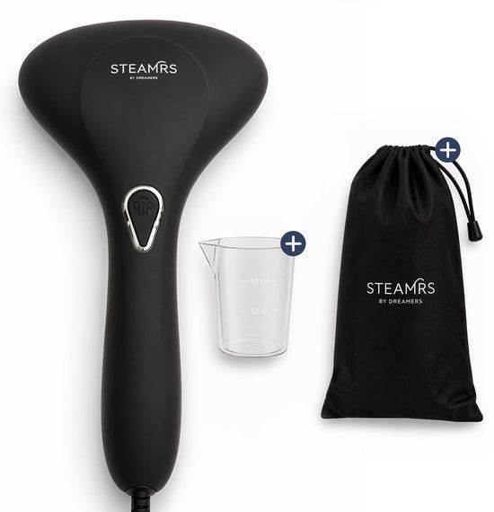 Steamrs By Dreamers STEAMRS - Krachtige Luxe Kledingstomer - Handstomer - Zwart