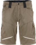 KÜBLER Activiq korte Stretch werkbroek 2950 - Beige | Zwart - Maat 64