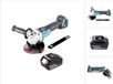Makita DGA 506 G1 accu haakse slijper 18 V 125 mm borstelloos + 1x oplaadbare accu 6.0 Ah - zonder lader