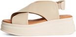 Tamaris - Dames - Plateau Sandalen - Beige - Maat 39