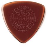 512R1.4 Jim Dunlop Primetone Triangle Grip Plectrums - 1.40 mm - 12 Stuks