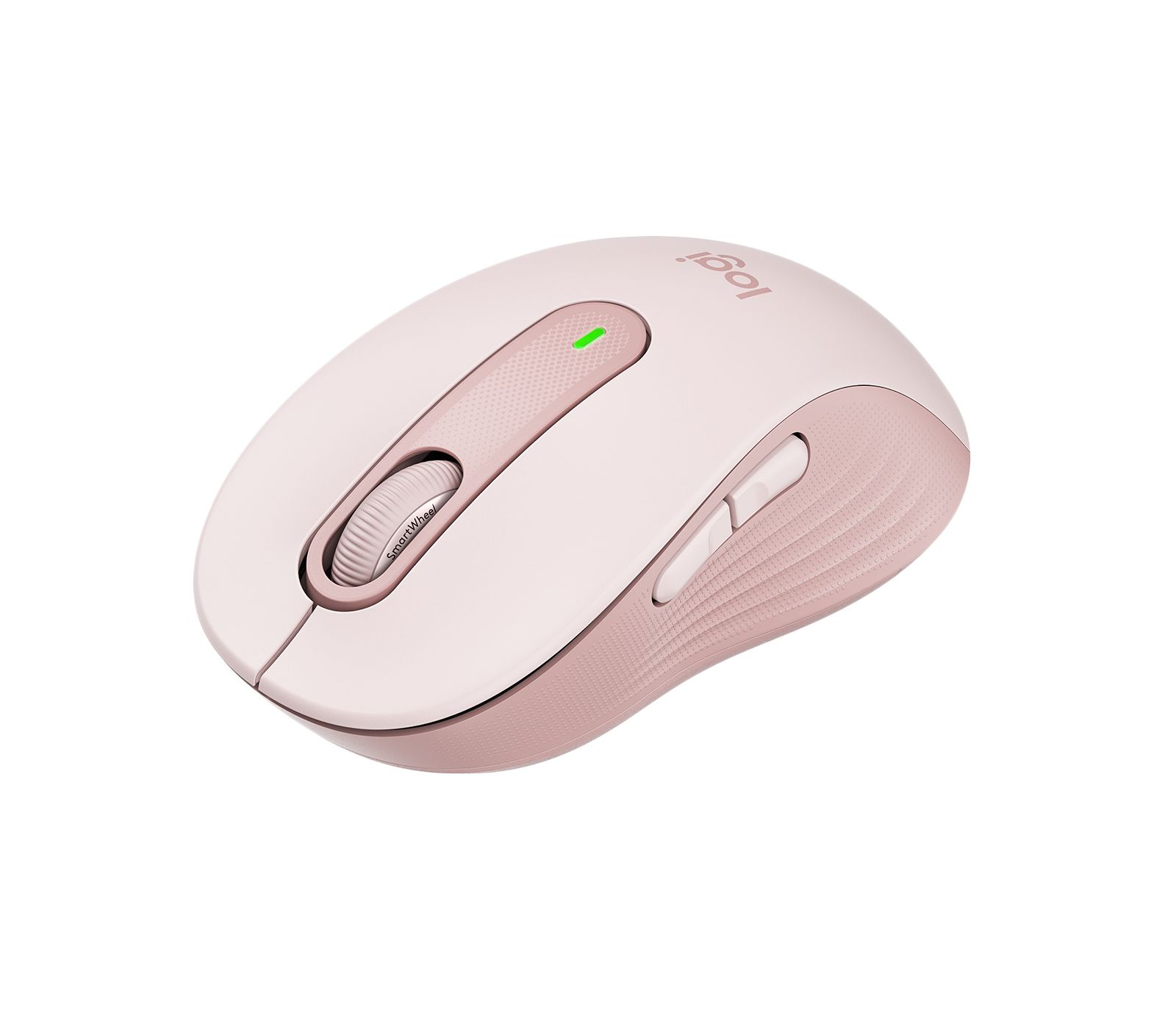 Logitech Signature M650 Draadloze Muis - Roze - Bluetooth - Stille Klikken