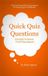 Mark Agnew Quick Quiz Questions / E-book / 12 juni 2013
