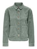 ONLY - ONLMOXIE L/S EMB CORD JACKET CC PNT - Meisjes - Gewatteerde jas - Katoen - Lily Pad - L