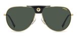 Carrera C Sport 18/s Lunettes de soleil pour homme Noir Vert 63mm