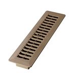 Decor Grates PL212-TA 2-Inch bij 12-Inch Plastic Floor Register, Taupe