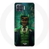 Maniacase Oppo A93 5G Hoesje Loki Thor Ragnarok met Helm Poster Karakterreeks Seizoen 1