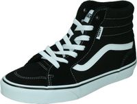 VANS YT Filmore Hi (SUEDE/CANVAS)BLACK/WHITE - Maat 31 - Kinderen