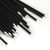 Uxsiya 50 Stuks Wegwerp Eyeliner Borstel Oogschaduw Applicator Ogen Make-Up Cosmetische Tool Cosmetische Borstel Kit