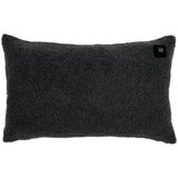 Warmpi Warmtekussen Teddy Donkergrijs – 50x30 cm – Elektrisch Verwarmd Ergonomisch Kussen – Inclusief 10.000 mAh Powerbank – 2 Infrarood Warmtepanelen – 3 Warmtestanden tot +/- 60°C