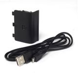 SATKIT X1-type consolecontroller 1200 mAh oplaadbare batterij met USB-laadkabel