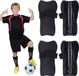 Shenzhen Haorui Industrial Technology Co., Ltd. Protège-tibias de football - 2 paires - Garçons - Élastiques réglables - Léger et résistant