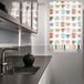 Blindecor Digitaal | Transparant rolgordijn met digitale print, model thee, 140 x 180 cm