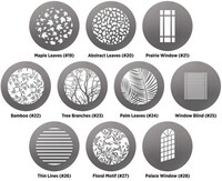 Westcott Optical Spot by Lindsay Adler Gobo Pack 2: Environmental (10-pack)