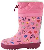 Next - Meisjes - Thinsulate gevoerde regenlaarzen met rand - Roze
