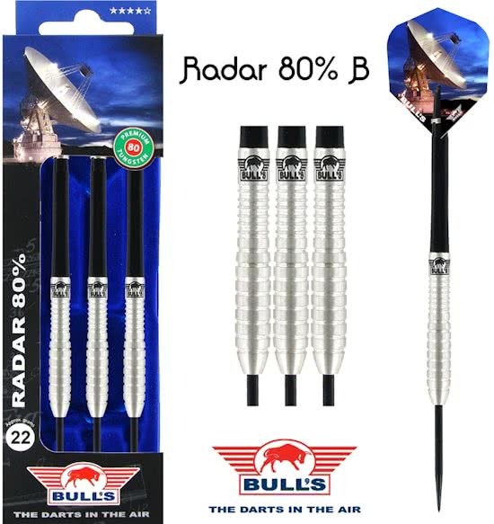 Bulls Radar 80% B 26 gram Steeltip Darts