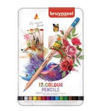 Bruynzeel Expression Kleurpotloden - 12 stuks - Meerkleurig