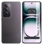 Siliconen Oppo Reno 12 Pro 5G Siliconen hoes, TPU-gel, transparant