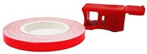 4R Quattroerre.it 10242 Fluorescerende decoratieve strips Wheel-Stripes voor motorvelgen met applicator, fuchsia fluo, 5 mm x 6 m