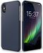 vau SlimShell Case Cover compatibel met Apple iPhone X - beschermhoes, tas achterkant (Electric Blue)