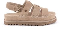 Warmbat Wenlock Suede Dames Sandalen - Stone