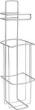 Metaltex Tomado WC Rolhouder Reserverol Onda Polytherm Blauw 14x14x52cm