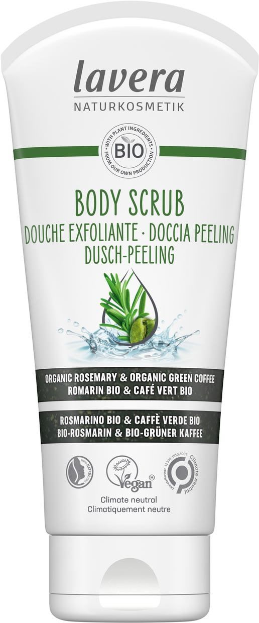 Lavera Body Scrub - Shower Gel - Lime & Rosemary - 200ml