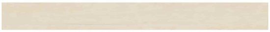 vidaXL - Raamprofielen - 2 stuks - Wit - 160 x 20 x 2 cm - Massief Eikenhout