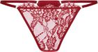 Hunkemöller Highleg Thong Cecilia Rood