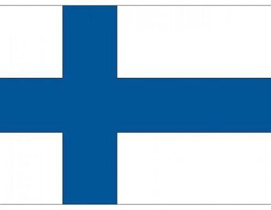 10x Finland Stickers - Finse Vlag - Party Decoration