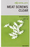 Korum Meat Screw (12pcs) - Clear