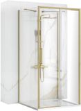 REA Rapid Slide 160x90 Douchecabine Geborsteld Goud