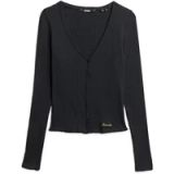 Superdry Dames-T-shirt met lange mouwen Essential