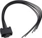 OEM ZenithVibe Hoge Niveau Sensor Reparatie Plug Vervanging 7M0973119 736410707500 A2105403681 Compatibel met VW Compatibel met BMW - 6Pin Harnas Connector met Draad - Sensor Vervangen - Auto Onderdelen