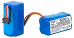 Ecovacs Batterie de remplacement 14,4V 6000mAh pour les aspirateurs robots Ecovacs Deebot N9/N9+/DVX45, et Yeedi K10/K20