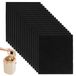 Merkloos Koolfilter Kattenbak en compostbak Vervangfilter Zwart 20 stuks