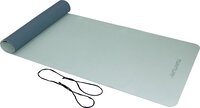 Tunturi TPE Yogamat - Fitnessmat 4mm dik -zwart koord - Blau
