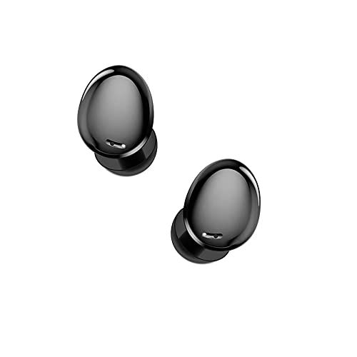 Langbbo True draadloze bluetooth-hoofdtelefoon met touch-bediening en draadloze oplaadhoes, IPX7, waterdicht, stereo, met ingebouwde microfoon, Deep Bass