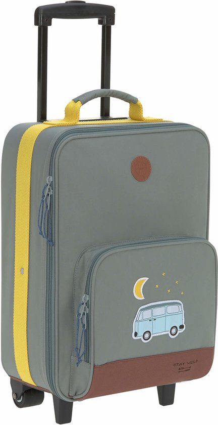 Lässig Trolley Reiskoffer voor Kinderen Adventure Bus - Handbagage 40 t/m 56 cm - 18 l - Polyester