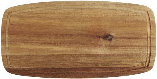 Home Deco Factory Broodplank - 36 x 18 cm - acacia hout - snijplank - serveerplank